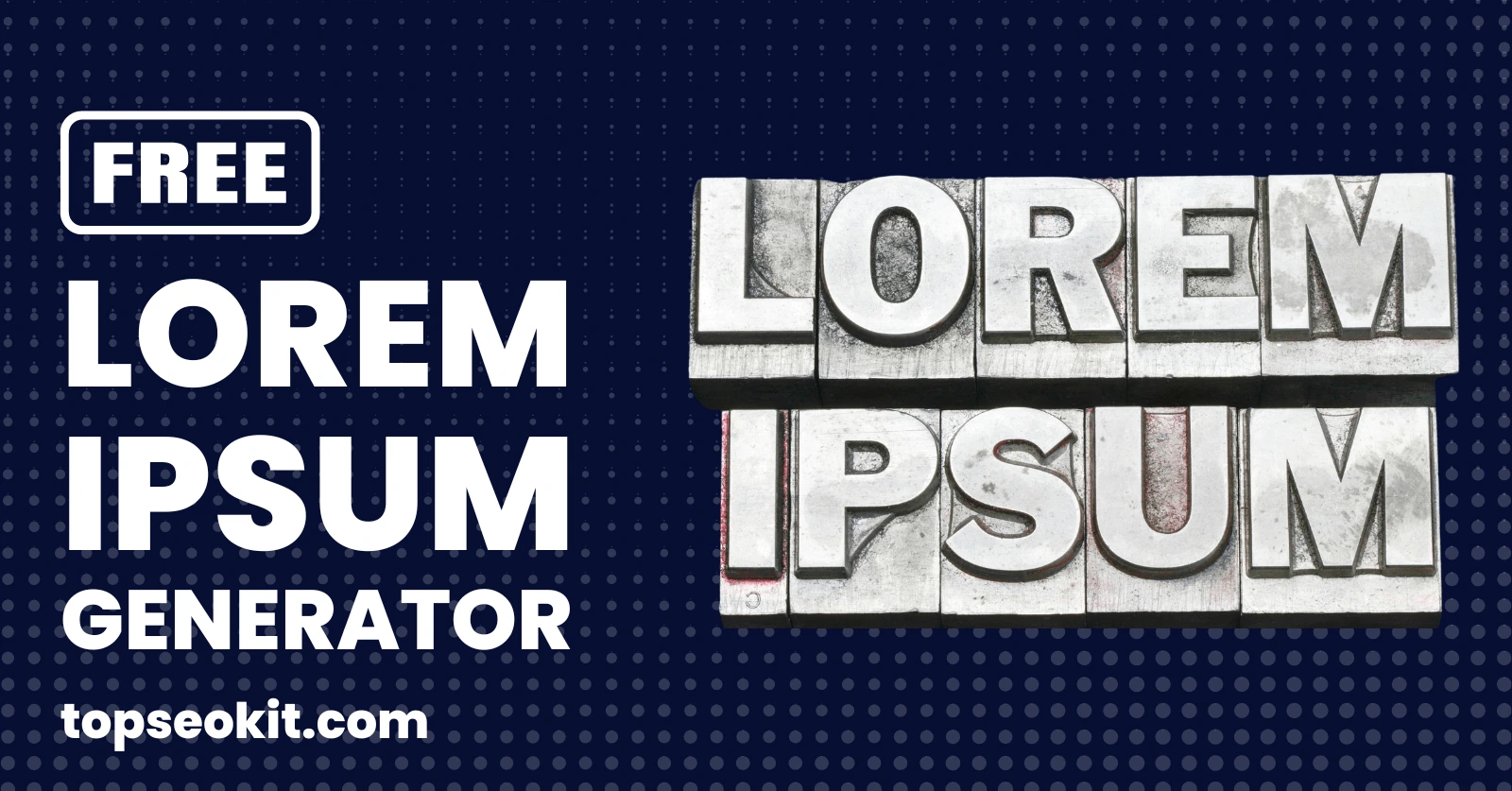 Lorem Ipsum Text Generator - One Click Copy & Paste - Top SEO Kit